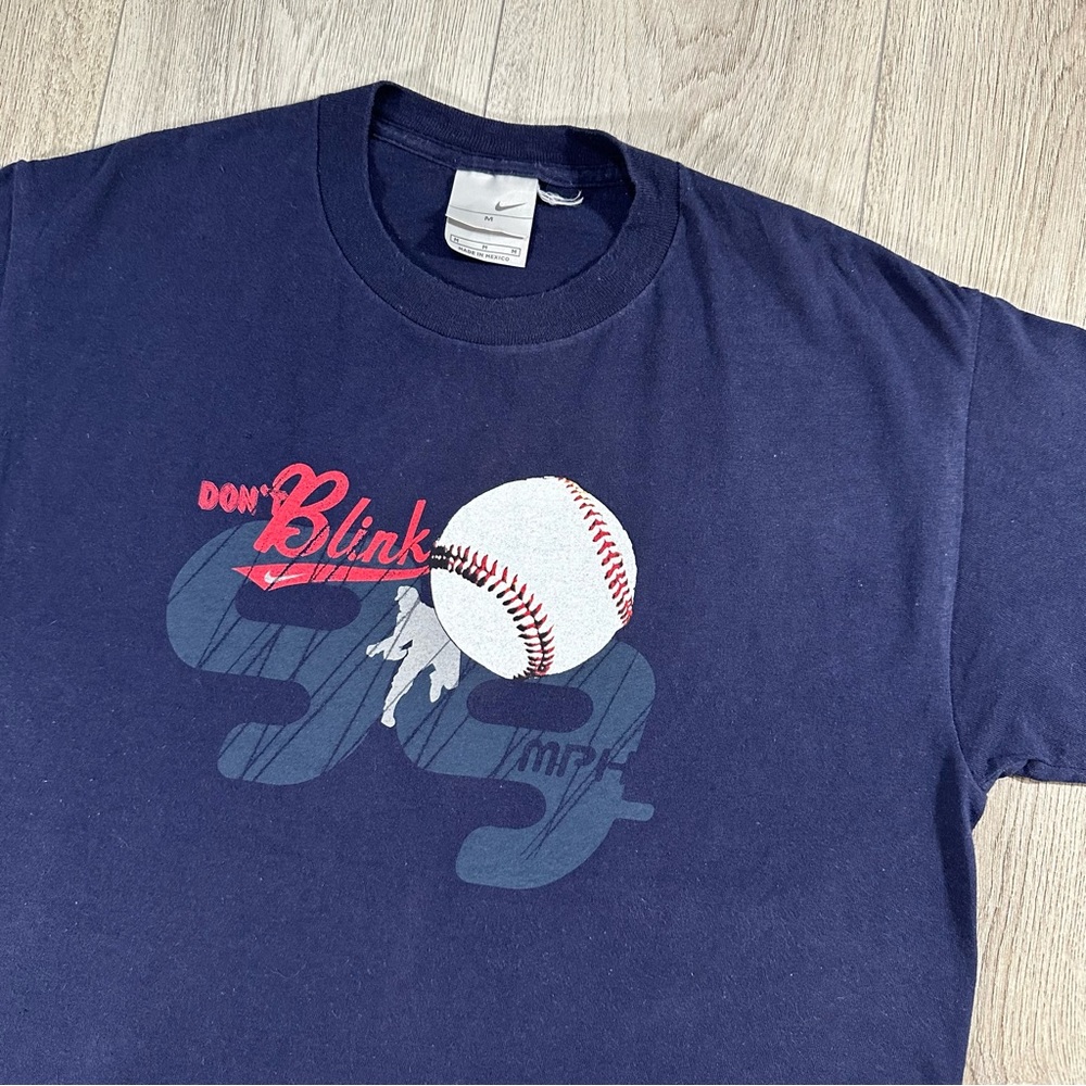Vintage Y2K Nike Baseball T-shirt Size Medium - Picture 1 of 6